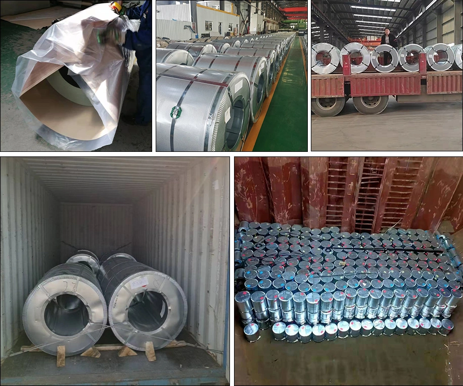Gi Gl SPCC Secc CRC HRC G350 G450 G550 Hot Dipped Cold Rolled Dx51d Dx52D Dx53D Z275 Zinc Coated Steel Roll Galvanized Coil for Roofing